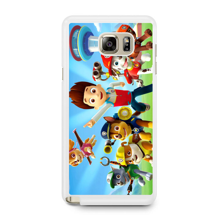 Paw Patrol Characters Samsung Galaxy Note 5 Case