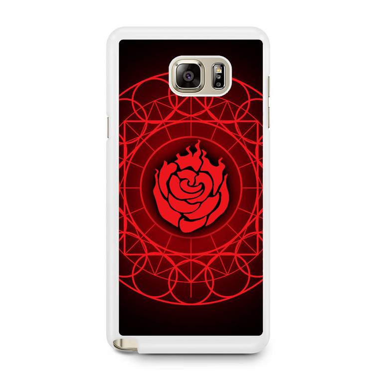 Ruby Rose Symbol RWBY Samsung Galaxy Note 5 Case