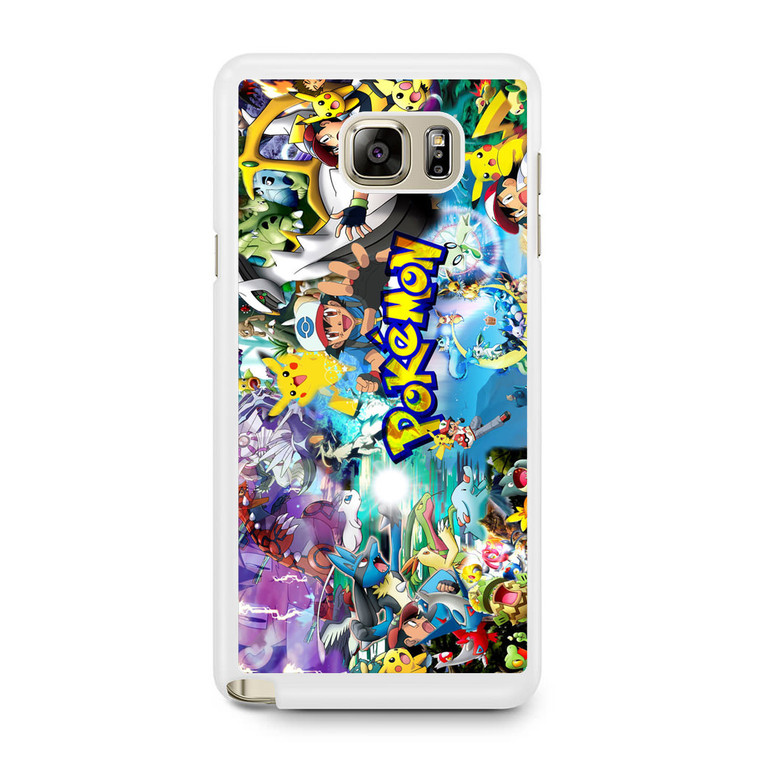 Pokemon Collage Samsung Galaxy Note 5 Case