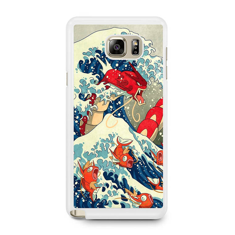 The Great Wave Of Kanto Pokemon Samsung Galaxy Note 5 Case