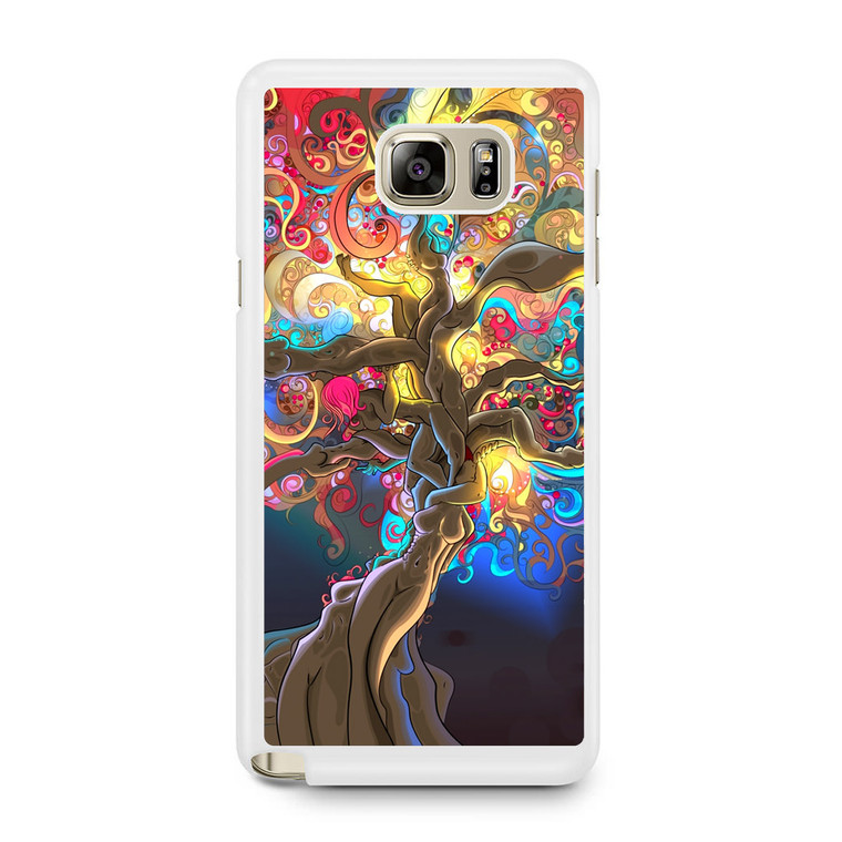 Artistic Psychedelic Womens Tree Samsung Galaxy Note 5 Case