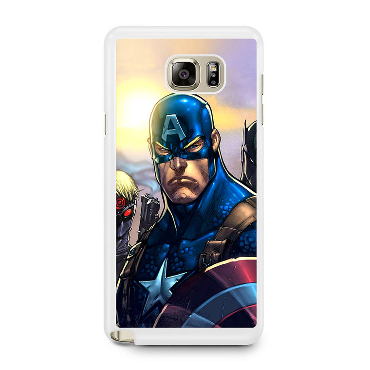 Comics Avengers Captain America Samsung Galaxy Note 5 Case