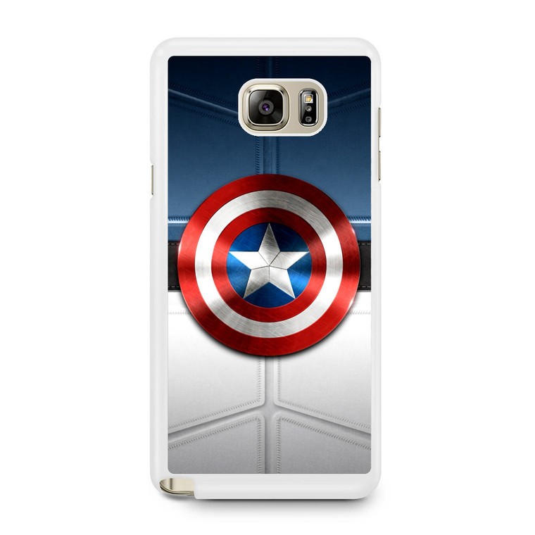 Comics Captain America Shield 1 Samsung Galaxy Note 5 Case