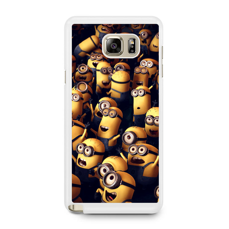 Minions Despicable Me Cute Samsung Galaxy Note 5 Case