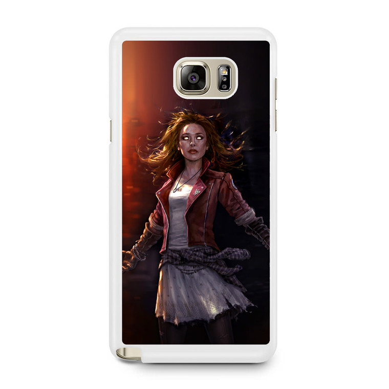 Scarlett Witch Scary Art Samsung Galaxy Note 5 Case
