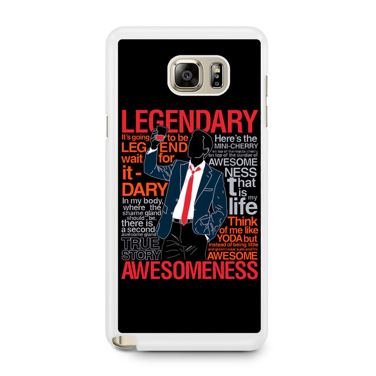 Barney Stinson Samsung Galaxy Note 5 Case