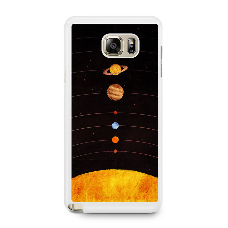 Solar System Samsung Galaxy Note 5 Case