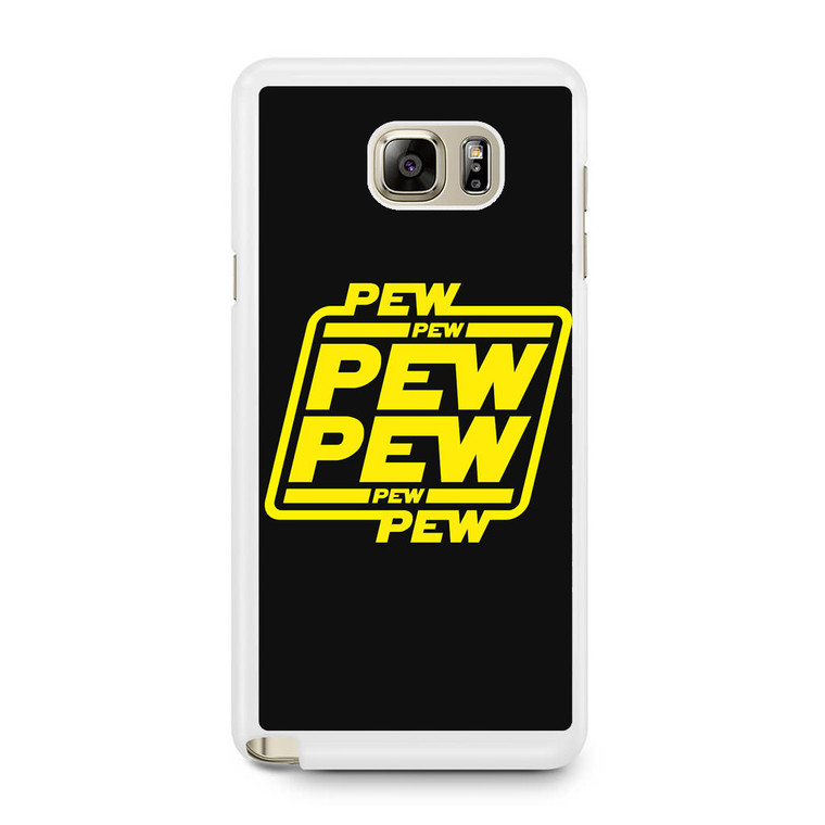 Star Wars Pew Pew Pew Samsung Galaxy Note 5 Case