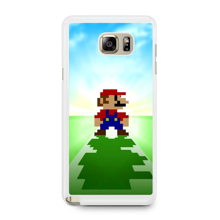 Super Mario Bros Minecraft Samsung Galaxy Note 5 Case