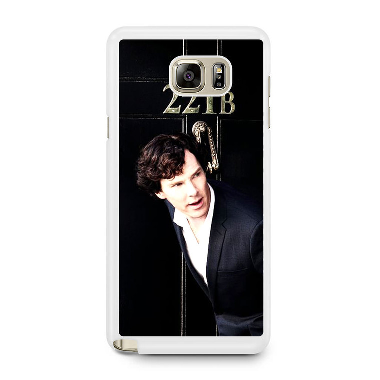 Benedict Cumberbatch Sherlock Holmes 221B Samsung Galaxy Note 5 Case