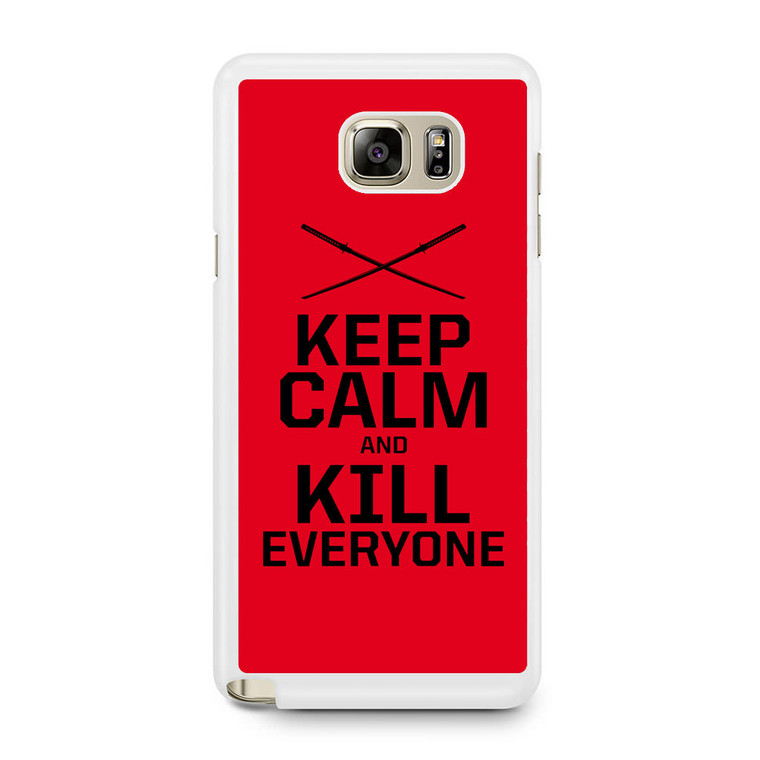 Deadpool Quote Samsung Galaxy Note 5 Case