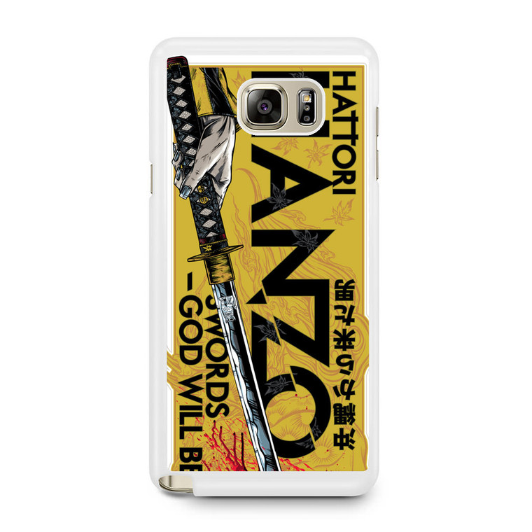 Hanzo Swords Samsung Galaxy Note 5 Case