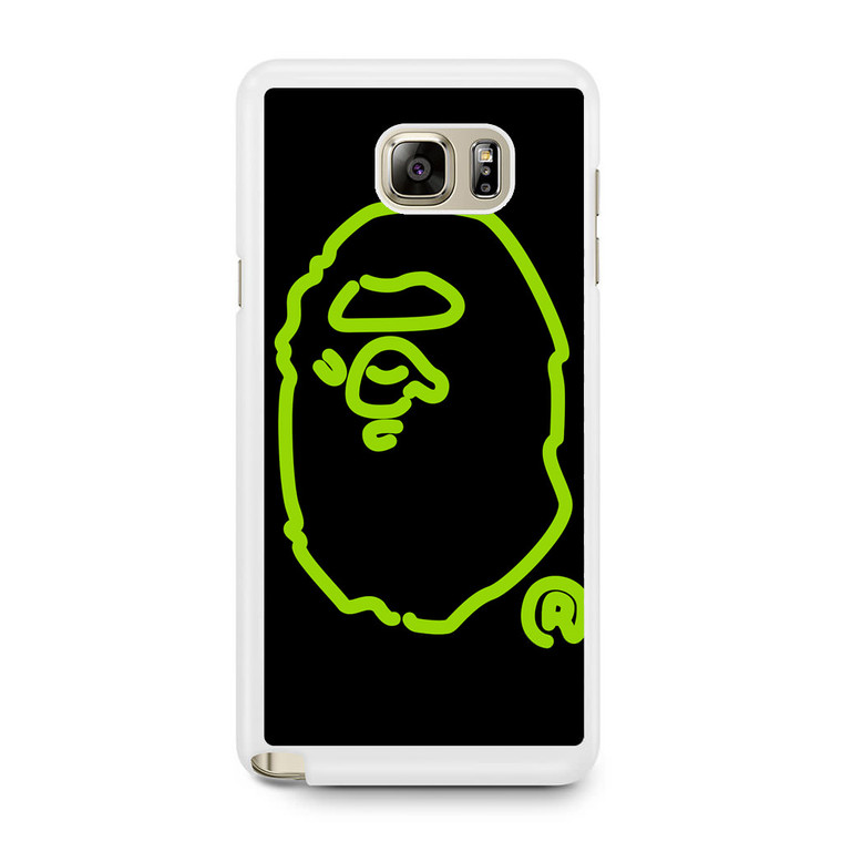 Neon Bape Samsung Galaxy Note 5 Case