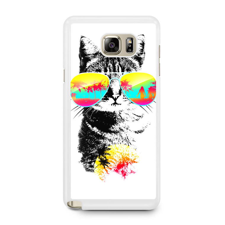 Summer Cat Samsung Galaxy Note 5 Case