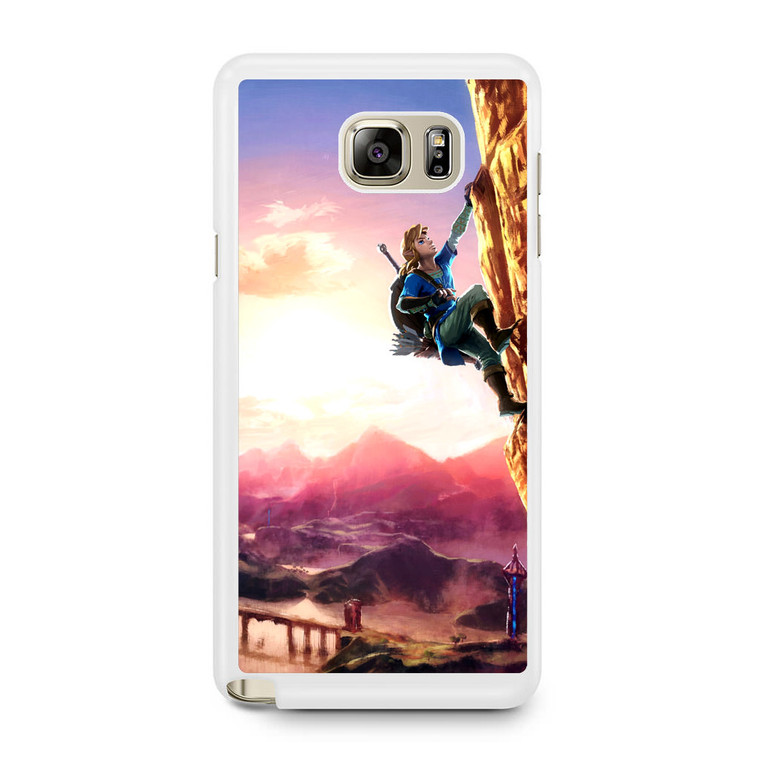 Zelda Climbing Samsung Galaxy Note 5 Case