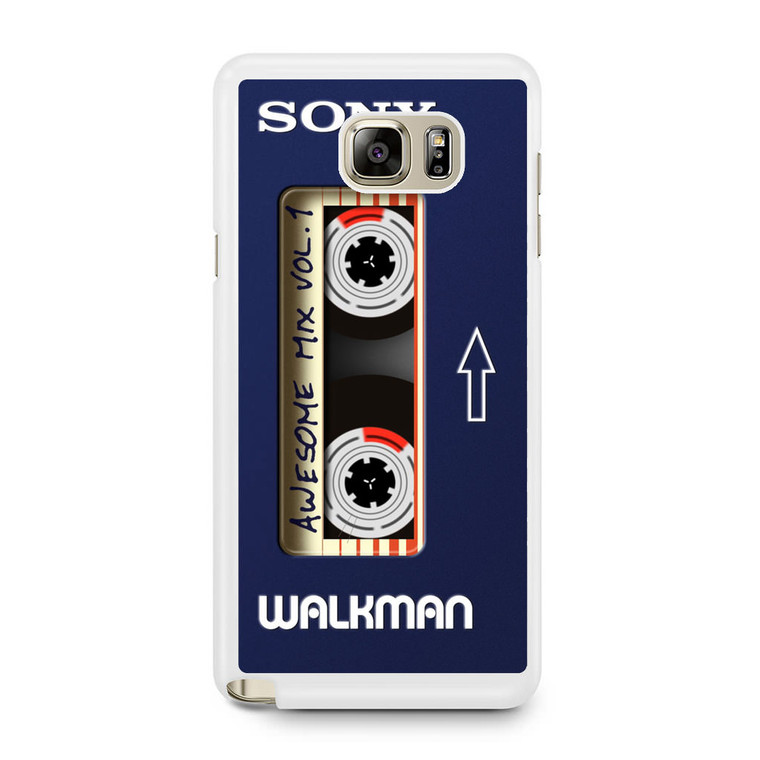 Awesome Mix Vol 1 Walkman Samsung Galaxy Note 5 Case