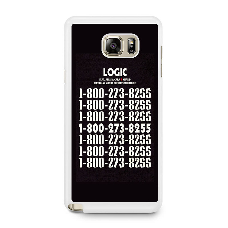 Logic 1-800-273-8255 Samsung Galaxy Note 5 Case