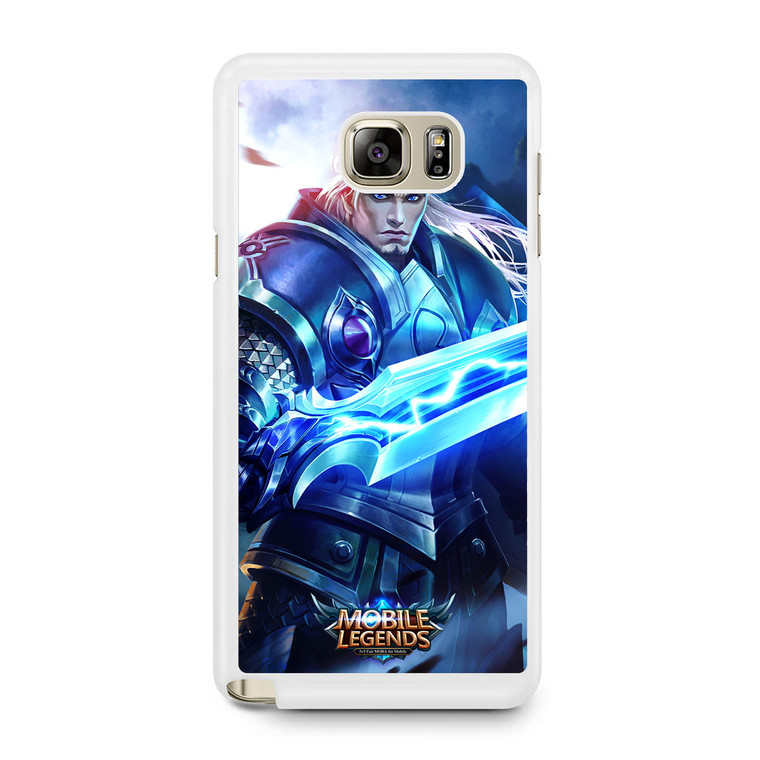 Mobile Legends Tigreal Dark Knight Samsung Galaxy Note 5 Case