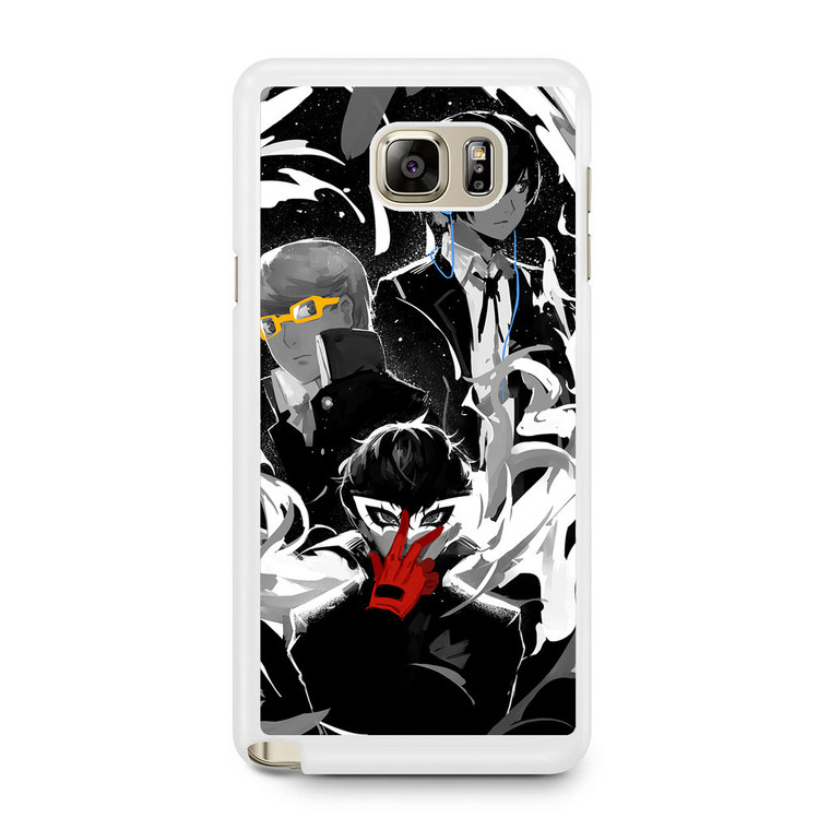 Persona 5 - Protagonist and Arsène Samsung Galaxy Note 5 Case
