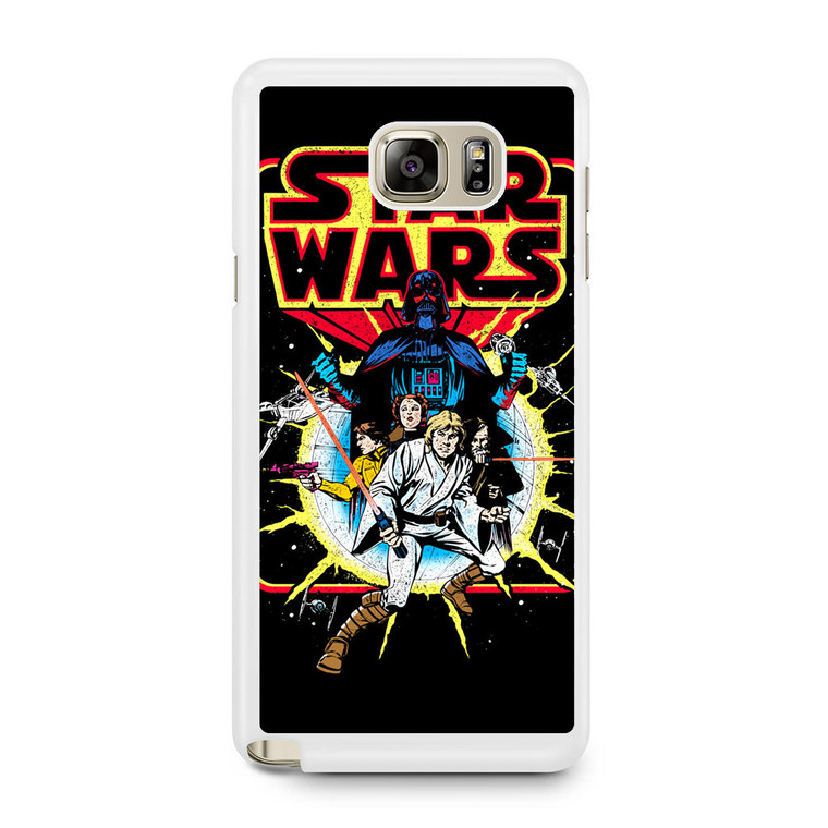 Retro Star Wars Comic Samsung Galaxy Note 5 Case