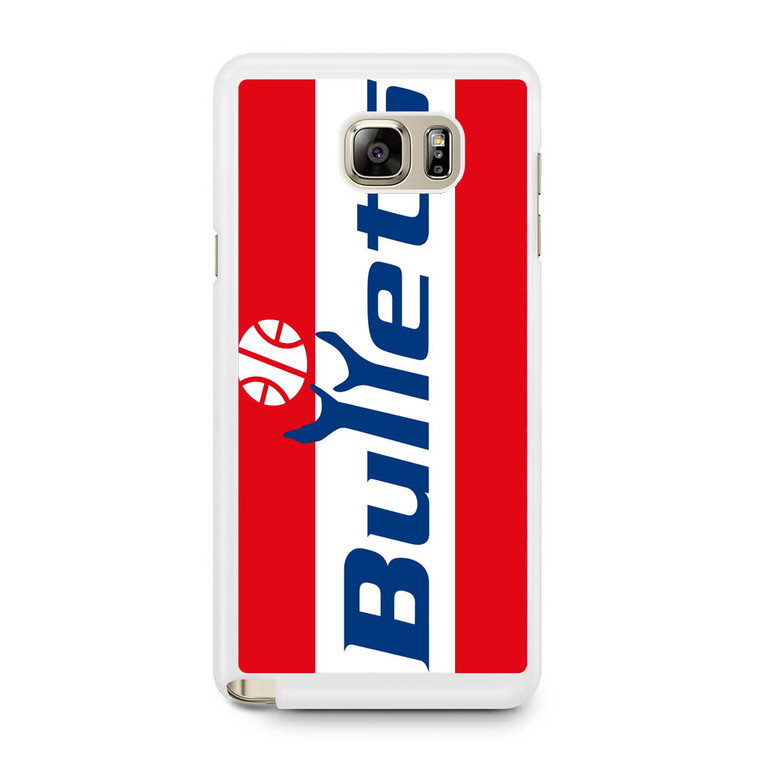 Washington Bullets 1987 Logo Samsung Galaxy Note 5 Case