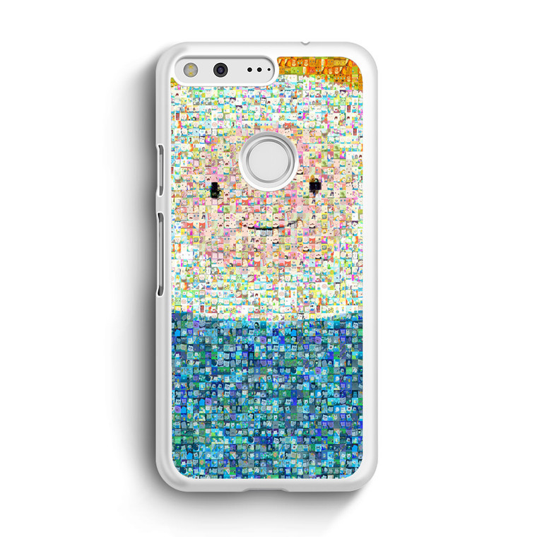 Adventure Time Finn Collage Google Pixel XL Case