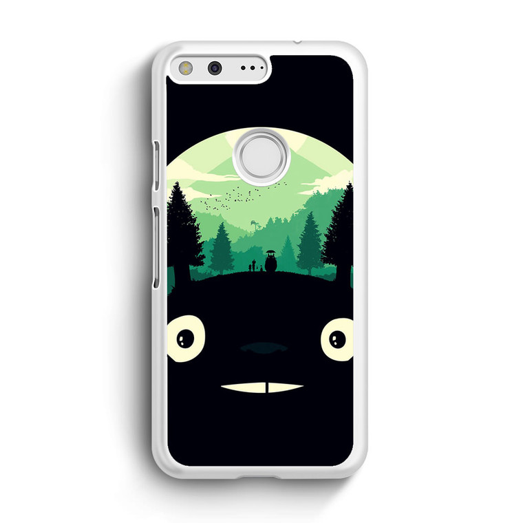 Totoro Simple Dark Google Pixel XL Case