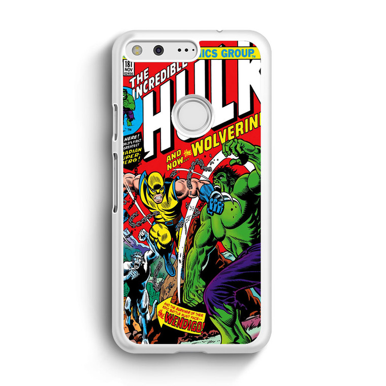Marvel Comics Cover The Incredible Hulk Google Pixel XL Case