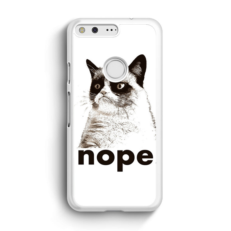 Nope grumpy Cat Google Pixel XL Case