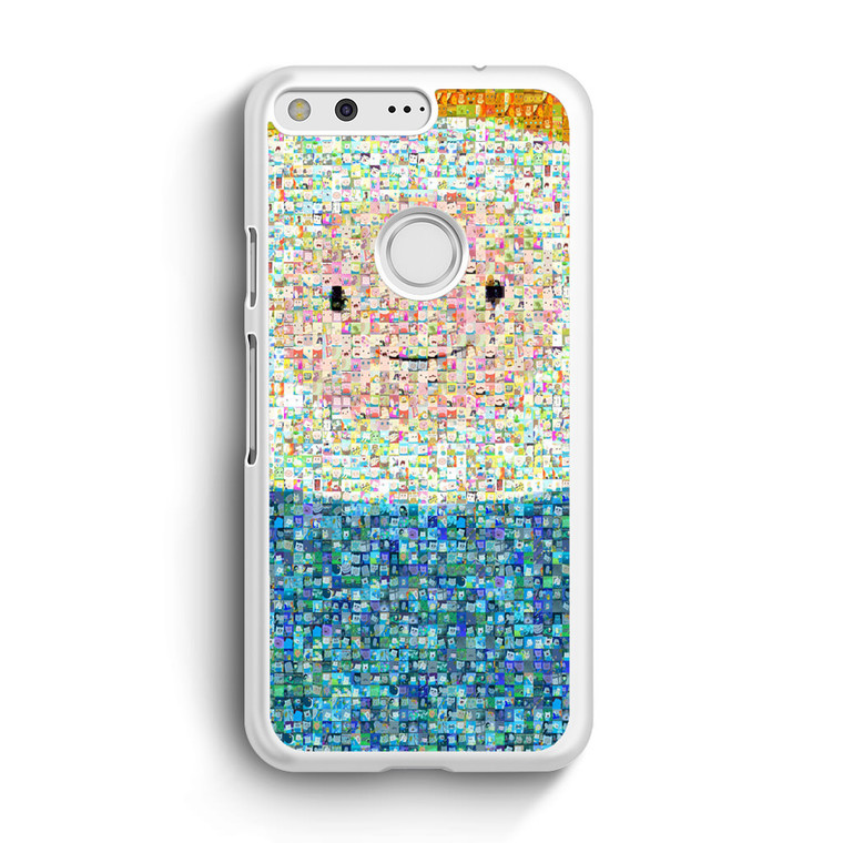 Adventure Time Finn Collage Google Pixel Case