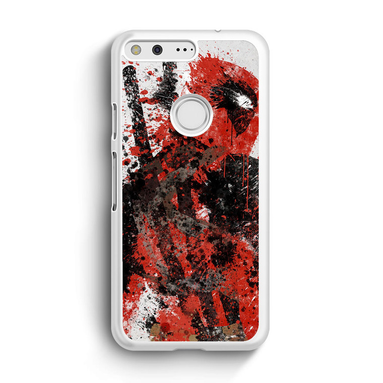 Deadpool Painting art Google Pixel Case