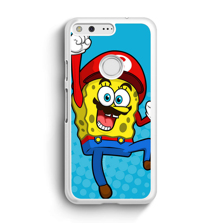Spongebob Super Mario Google Pixel Case