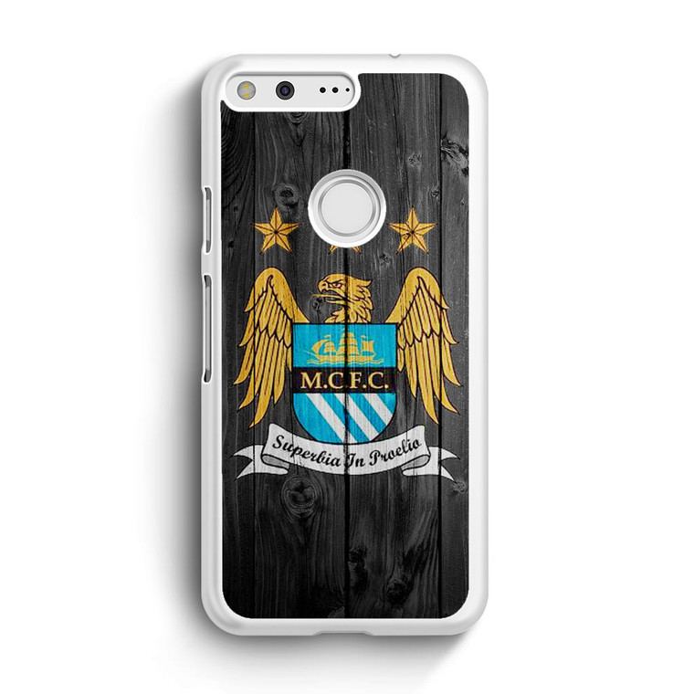 Manchester City Wood Art Google Pixel Case