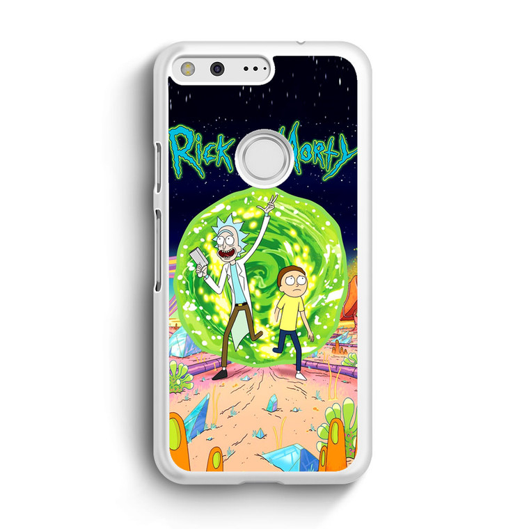 Rick and Morty Poster Google Pixel Case