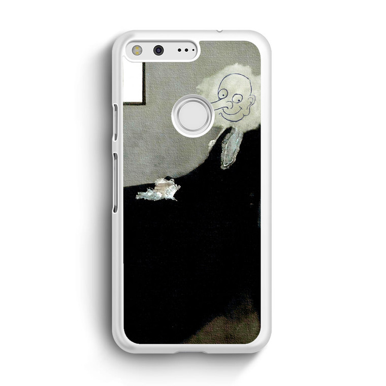 Whistler's Mother Mr. Bean Google Pixel Case