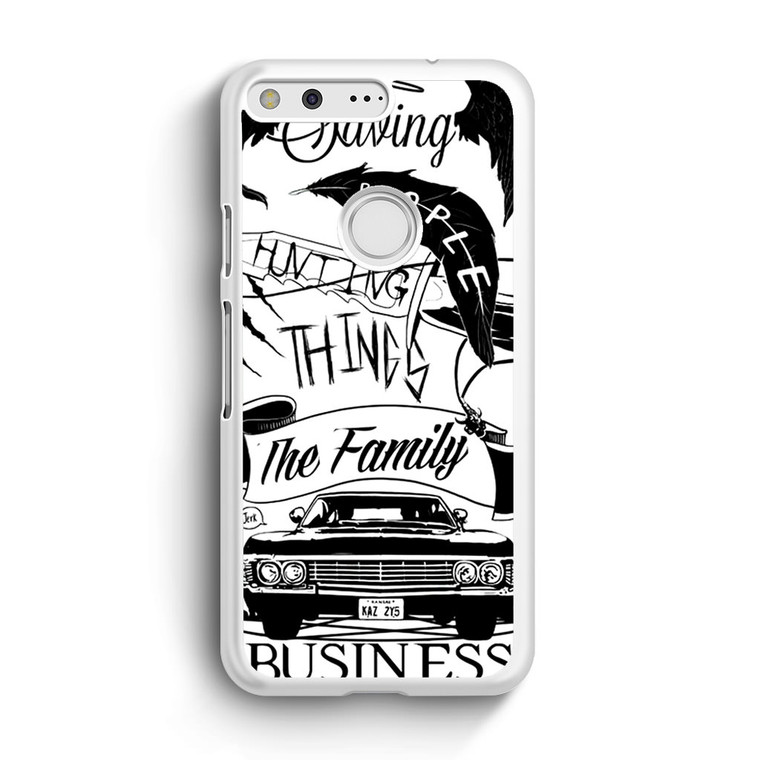 Supernatural Family Business Saving People Google Pixel Case