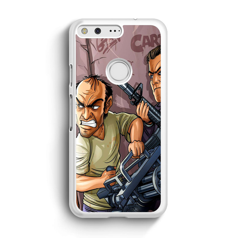 Gta V Game Art Google Pixel Case