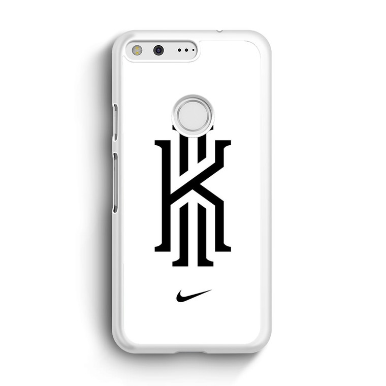 Kyrie Irving Nike Logo White1 Google Pixel Case