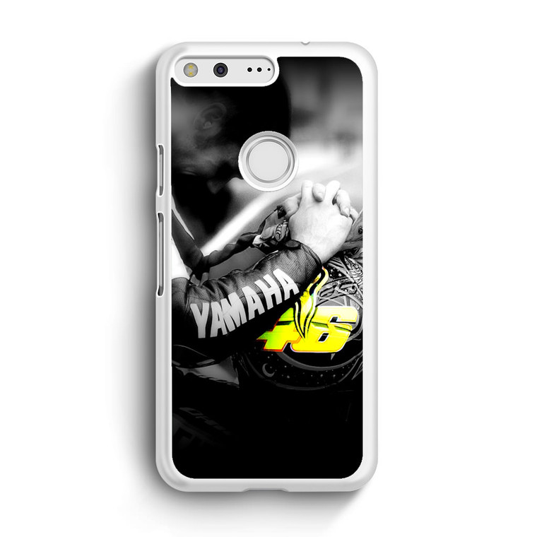 Valentino Rossi 46 Helm Google Pixel Case