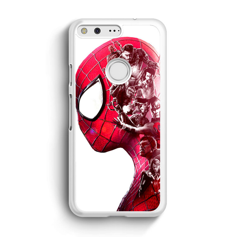 Spiderman Superheroes Marvel Google Pixel Case