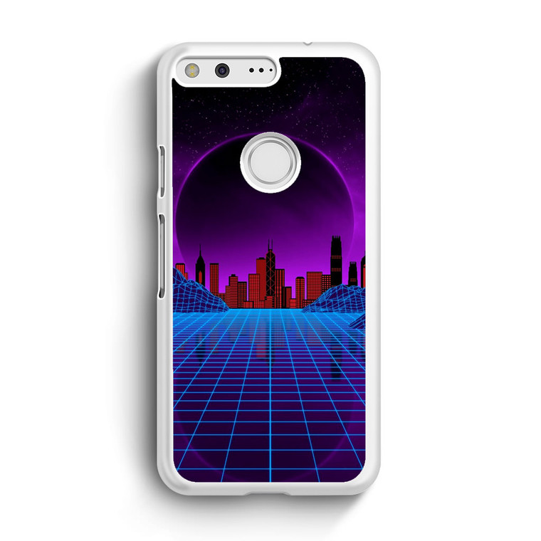 New Synthwave Google Pixel Case