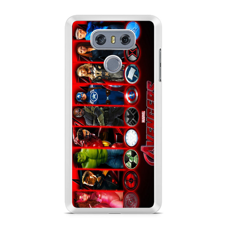 Age of Ultron All Character LG G6 Case