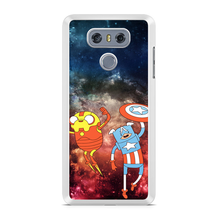 Adventure Time Avenger In Galaxy Space LG G6 Case