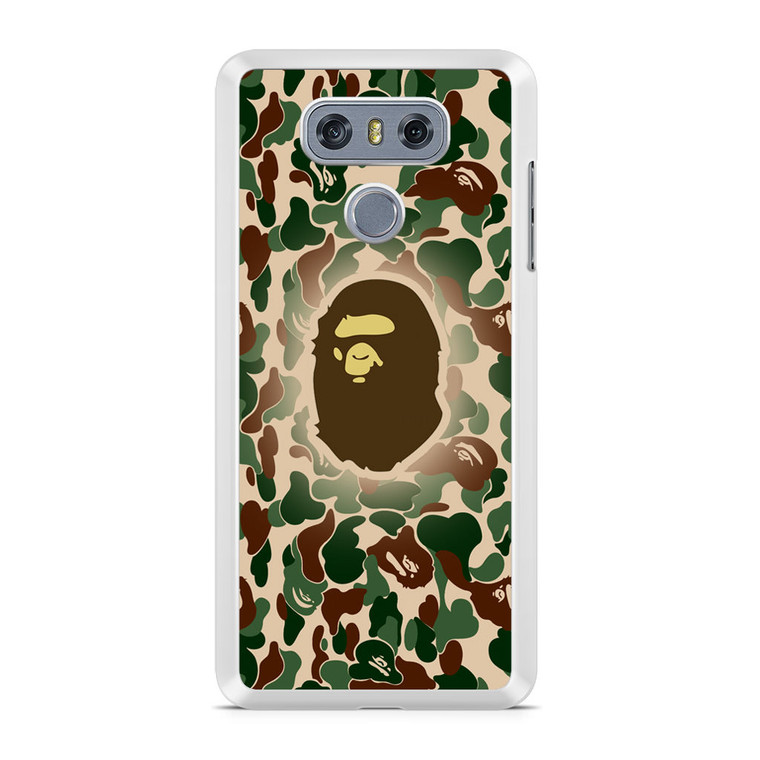 Bathing Ape Bape Camo LG G6 Case