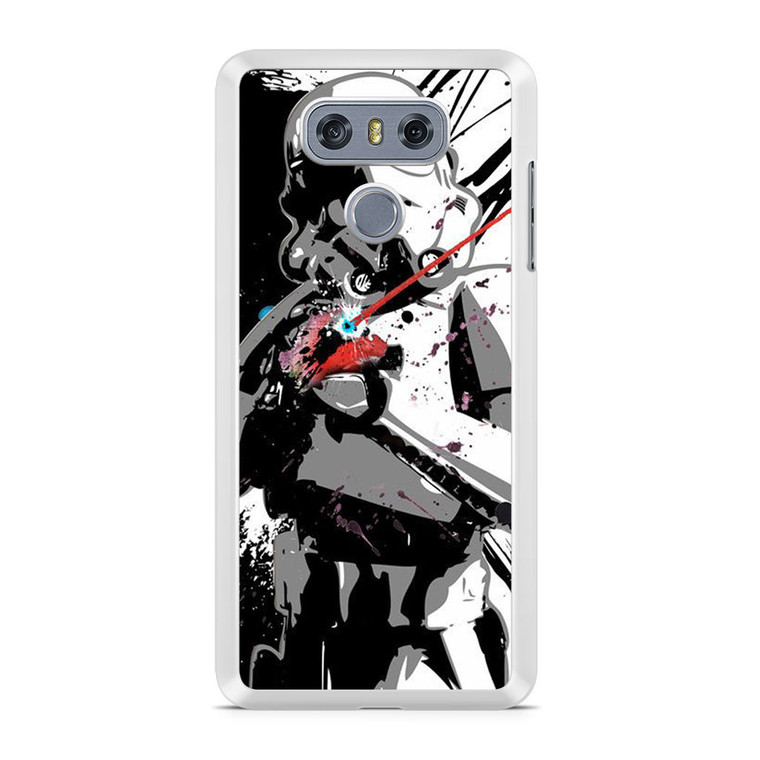 Star Wars Stormtrooper Art Print Illustration LG G6 Case