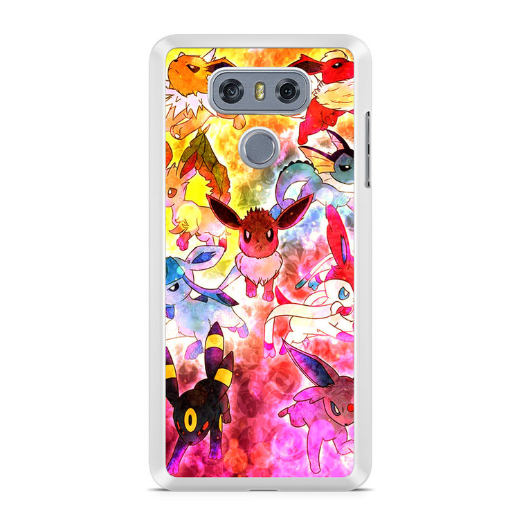 Pokemon Eevee Collage LG G6 Case