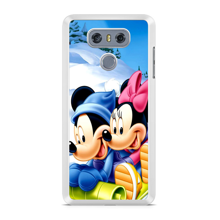 Mickey Mouse and Minnie Mouse LG G6 Case