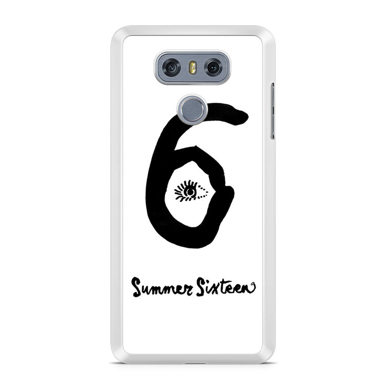Drake Summer Sixteen Logo LG G6 Case