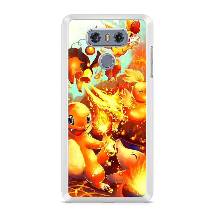 Pokemon Fire Starter LG G6 Case