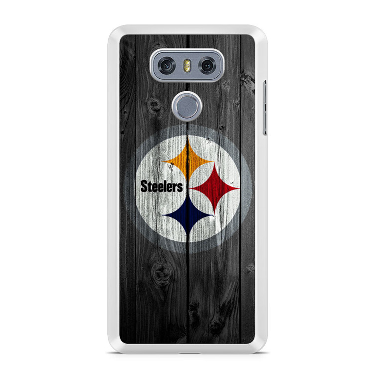 Pittsburgh Steelers Wood LG G6 Case